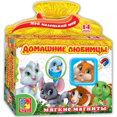 Игровой набор VLADI TOYS VT3101-07 Игра на магнитах Домашние любимцы Игровой набор VLADI TOYS VT3101-07 Игра на магнитах Домашние любимцы