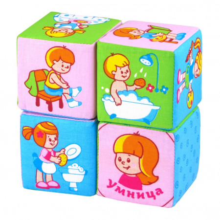 Кубики МЯКИШИ 269 Режим дня Кубики МЯКИШИ 269 Режим дня