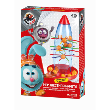 Настольная игра АКАДЕМИЯ РАЗВИВАЮЩИХ ИГР 8113 Неизвестная ракета
