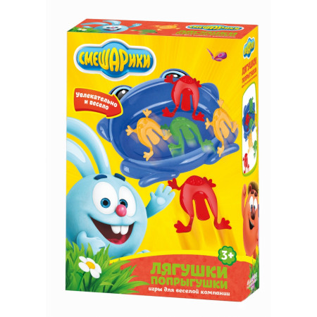 Настольная игра АКАДЕМИЯ РАЗВИВАЮЩИХ ИГР 8106 Лягушки - попрыгушки