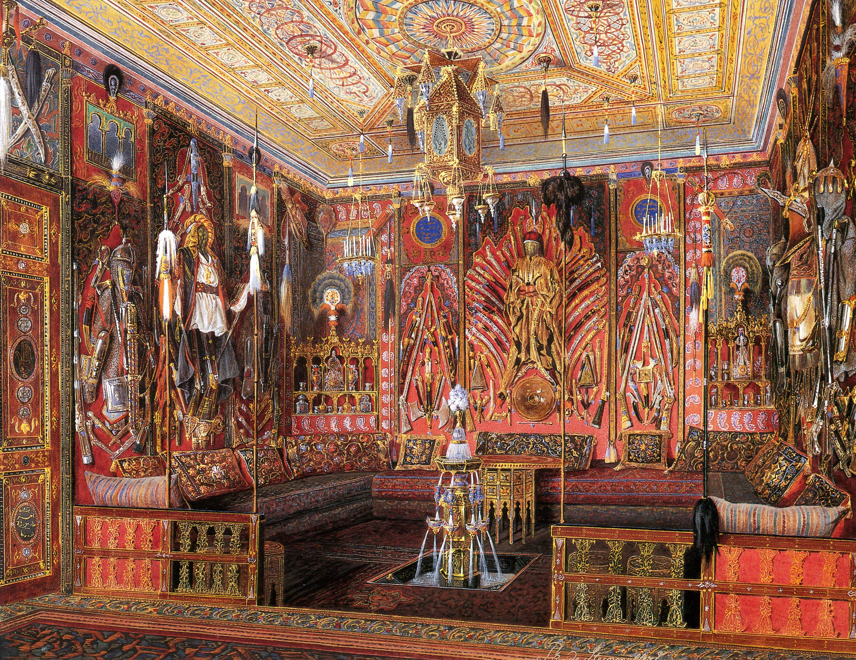 Царский дворец комната. Луиджи Премацци интерьеры зимнего дворца.