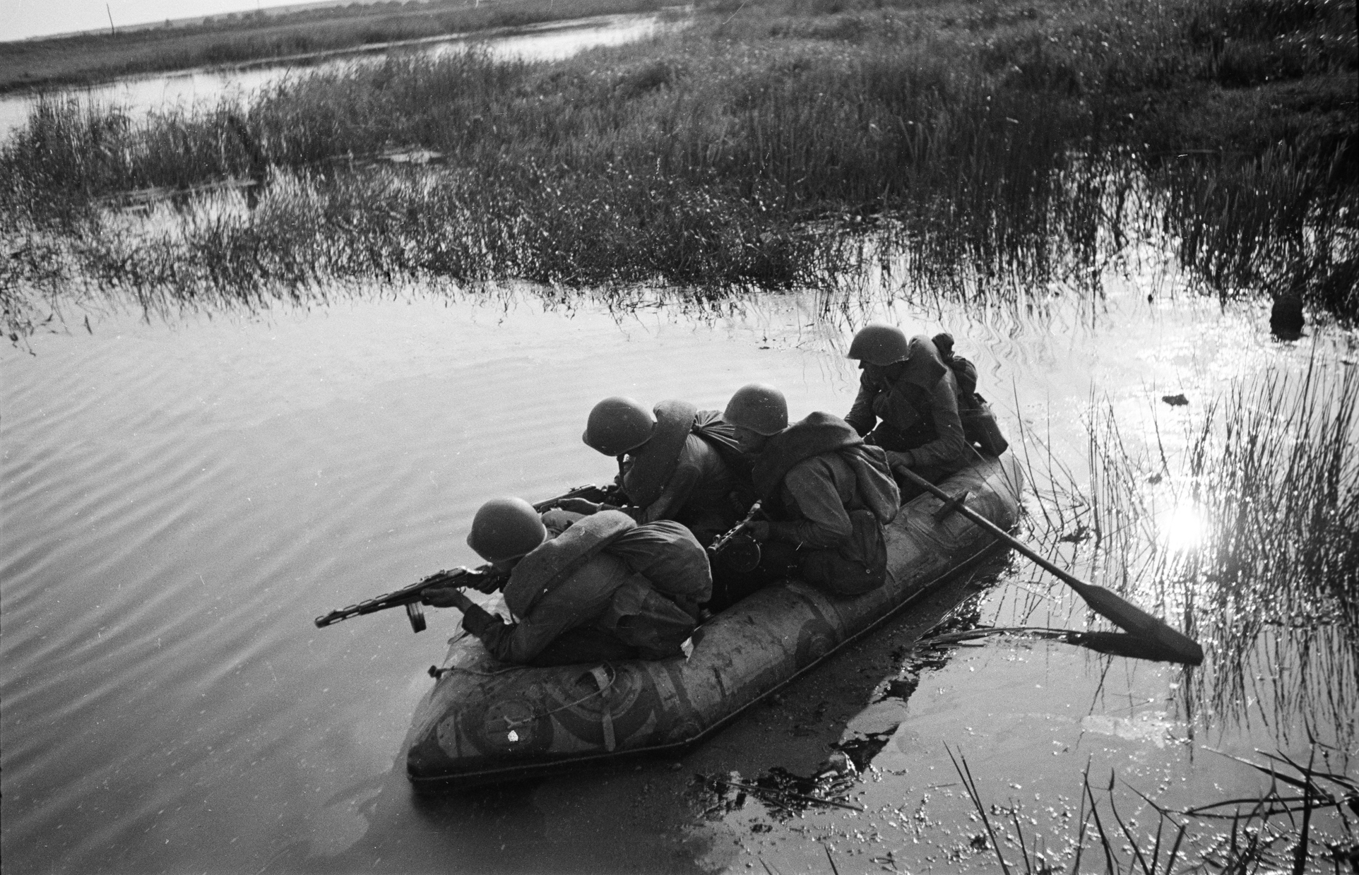 переправа через реку военные